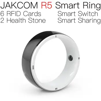 JAKCOM R5 Smart Ring Ново прием под формата на четец на карти pny с двойно rfid-етикет uid взаимозаменяеми блок 0 ntag215 пластмасова защита 1356 Mhz