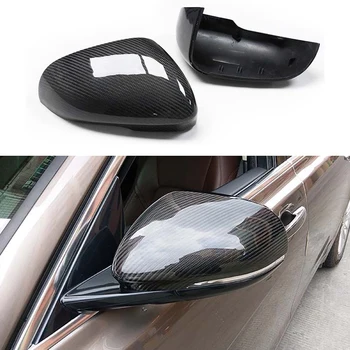Модификация на капака на корпуса на огледалото за обратно виждане, изработени от въглеродни влакна, Подходящи За Jaguar XF XE XJ и XK XJR I-PACE