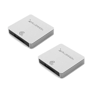 Устройство за четене на карти от алуминиева сплав USB3.1 Бързото устройство за четене на карти USB3.1 с интерфейси USB3.1 Бърз трансфер на файлове