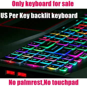 САЩ клавиша на Клавиатурата с RGB подсветка за MSI GS75 Stealth 9SG/9SF/9SE/9SD (MS-17G1)