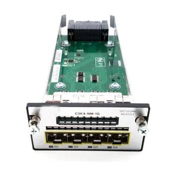 Такса за разширяване модул gigabit SFP C3KX-NM-1G 4 оптични порта за серия ключове 3550X/3560X