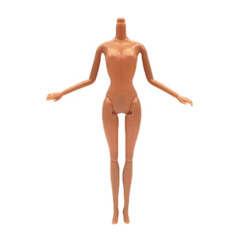 30 см Тялото кукли BJD 1/6 Черна Кожа Африканска Кукла с Аксесоари за главата САМ Дамски принцеса Играчки с гол тяло за момичета Подаръци