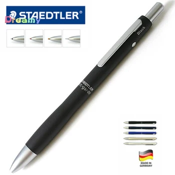 Германия Универсален химикалка Staedtler 927AGL 4 в 1 | Многофункционална Дръжка | Gravity Sense черен, тъмно син, сребрист, златист цвят