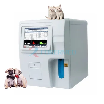 Най-добрата цена Lab 3 Diff Брояч за кръвни клетки Автоматична машина за ТГС, Напълно автоматично Ветеринарен хематологични анализатора на животните