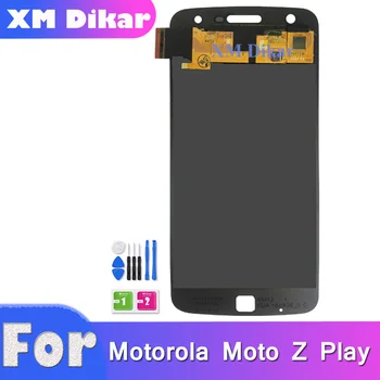 100% чисто НОВ Екран XT1635 За Motorola Moto Z Play XT1635-02 XT1635-01 LCD дисплей С Сензорен Екран Дигитайзер В Събирането на Замяна