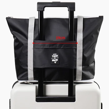 Сгъваема дамски преносима чанта за бременни голям капацитет, пътна спортна чанта