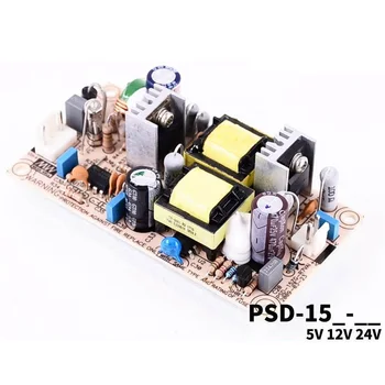 Серия MEAN WELL PSD-15 DC5V 12V 24V 15W Вграден филтър за електромагнитни смущения, с един изход Преобразувател на постоянен ток в постоянен