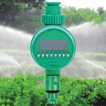 Таймер за поливане с LCD дисплей на Устройството за контрол на водата Автоматично външно Трайно зелена Джобно Интелигентно устройство за оранжерии