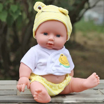 30-сантиметрови кукли-бебета, Меки еластични кукли-симулации фотография, Подвижни Играчки за сутрешно обучение преди бременността