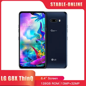Оригинални LG G8X ThinQ G850UM LTE 4G Мобилен Телефон Восьмиядерный 6,4 