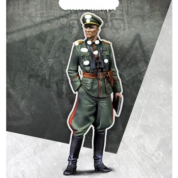 Офицер от Втората световна война 1/35, модел войник GK от смола, военна тема на Втората световна война, продукцията на анализираните и неокрашенный комплект