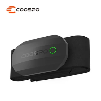 Сензор за сърдечната честота COOSPO H808S, двухрежимный ANT Bluetooth с нагрудным колан, велокомпьютер за спортен монитор Wahoo Garmin Zwift.