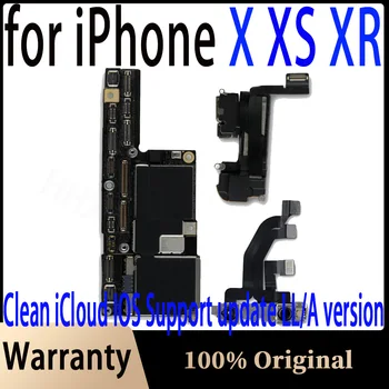 за iPhone X дънна Платка с 64 GB 128 GB Оригиналната дънна платка за iPhone XR / Xs Max дънна Платка с Face ID Системна логика такса за IOS