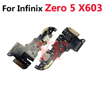 Оригиналът е за Infinix Zero 5 4 3 Plus X603 X552 X602 зарядно устройство ще захранване на такса USB докинг порт гъвкав кабел, Резервни части