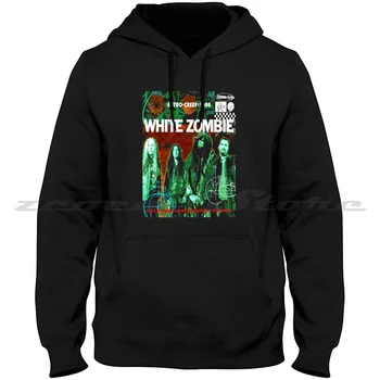 White Zombie Класически модерен качулки, благородна hoody с дълъг ръкав White Zombie
