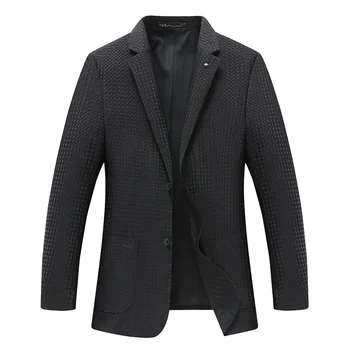 Ново записване, модерен супер голям пролетен тънък мъжки бизнес случайни жаккардовый костюм, палто за мъже, големи размери 2XL 3XL 4XL 5XL 6XL 7XL