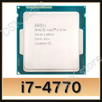 Intel Core i7-4770 i7-4770 Четириядрен восьмипоточный процесор с честота от 3.4ghz, 8M 84W LGA 1150
