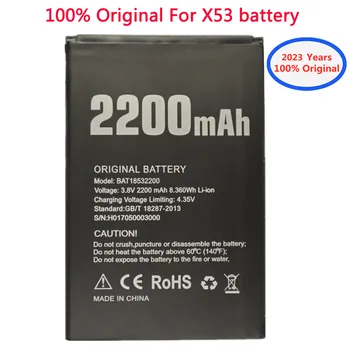2023 година Оригинална батерия за телефон DOOGEE DOOGEE X53 BAT18532200 Батерия дълго очаквания капацитет 2200 mah В наличност
