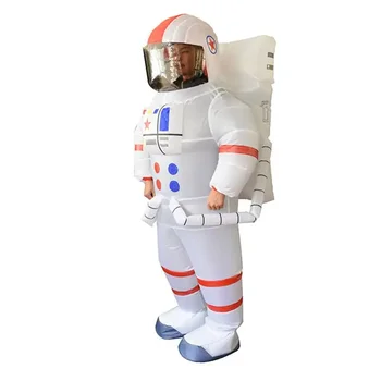 Надуваем костюм на астронавт, надуваем костюм Астронавти, подпори за изпълнения, костюми за цялото тяло, унисекс, за възрастни, надуваеми Disfraz