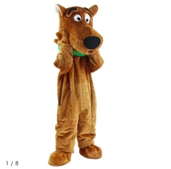 2024 Талисман Костюм Disney Цвят opy dog Goofy dog Талисман Костюм Рекламна церемония Маскарадное Рокля Party Animal carnival Горещи Играчки