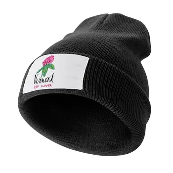 Държавен цвете: Върмонт - Червена детелина, вязаная шапчица, директна доставка, козирка, шапка за голф в стил ръгби, дамски мъжки