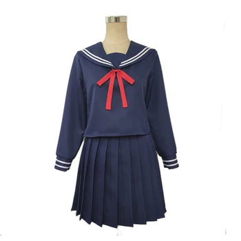 Аниме! Fate Stay Night Saber, синя училищни униформи, моряк костюм, cosplay, костюм Лолита, рокля на прислужница за жени