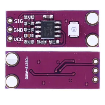 GUVA-S12SD Сензор за Осветление САМ Kit 2,5-5, 240 нм-370 нм Модул на Ултравиолетовите Лъчи Такса Сензор за Определяне на Интензивността на Светлината за Arduino