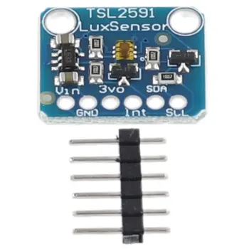 Модул за Изключване на Сензора за Осветеност TSL2591 TSL25911FN Lux IR Инфрачервен Модул за Откриване на Диоди Пълна Гама 3.3 V-5V за Raspberry Pi