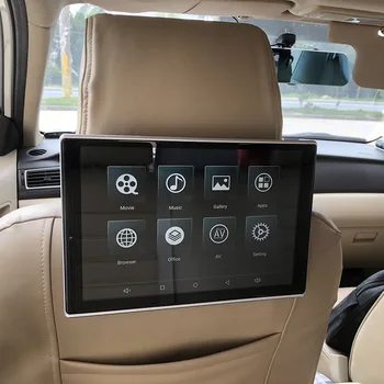 Екран за автомобилни седалки Porsche система Android 9.0 Независим говорител 11.8 инча Един чифт