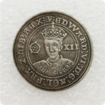 1551 Англия (Обединеното Кралство) 1 шилинг - копие от монети Едуард VI