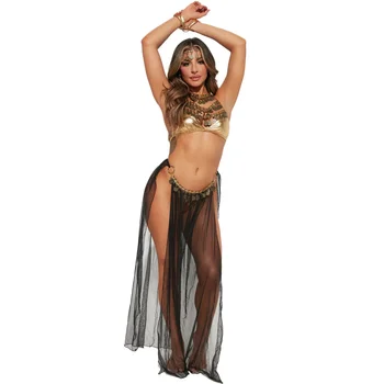 Жена, сексуална рабыня, принцеса Лея, рокля с пайети, cosplay-костюм, Дама, Сексуална Златното бикини, униформи, костюми за Хелоуин, сутиен, пола