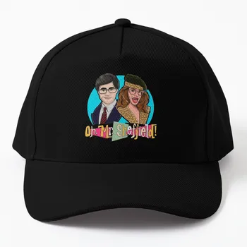 Бейзболна шапка с логото на Oh Mr. Sheffield Podcast, елитен марка, западните шапки, плажна чанта за рожден ден, дамски шапки, мъжки