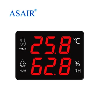 Фабрика ASAIR, Продающая Широкоекранен Led Термометър-Влагомер, Индустриален Температурен Аларма