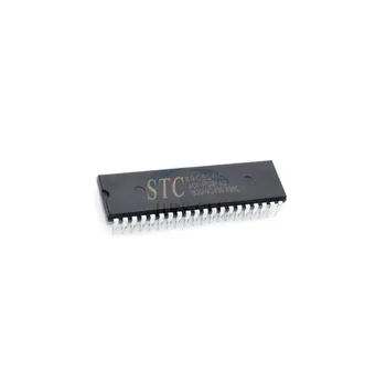 Електронни компоненти STC89C52RC-40I-PDIP40/ STC89C52RC-40I/STC89C52RC-40/STC89C52RC по 5 броя в опаковка.