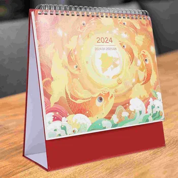 Настолен календар на 2022 година, месечната планер (A5 Dragon Travel Universiade) Обръщане на страницата