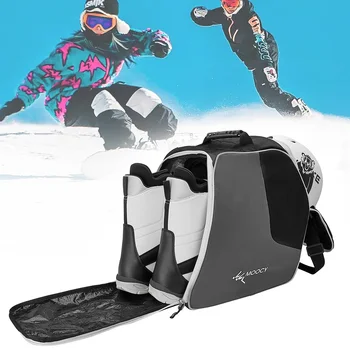 Преносима градинска чанта за съхранение на зимния ски екипировка, водоустойчив професионална чанта за снегоходки, унисекс, нескользящая за дрехи под формата на ски каска