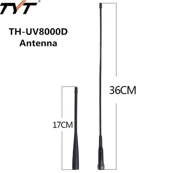 Оригиналната Двухдиапазонная 136-174/400-520 Mhz UV SMA-Штекерная Антена TYT за Преносими Радиостанции TYT TH-UV8000D TH-UV8000E TH-UV8000SE
