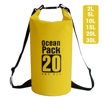 Водоустойчива чанта с обем от 15 л/20 л/30 л, bag-кофа, водоустойчива чанта за плуване, чанта за плажната риболов River drift.