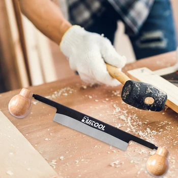 Дървообработващи един нож с острие от високо стомана, инструмент за екстрактът бръснене с дървена дръжка, пряко издърпайте гранати бръснене за мебели от дърво на вход