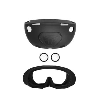 За слушалки PS VR2 Силиконова защитно покритие за защита от надраскване, Сменяеми лицеви интерфейс, химикалки, калъф, аксесоари за VR-контролер