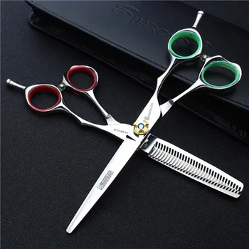 Нови висококачествени фризьорски ножици за коса във фризьорски салон 440c професионални фризьорски ножици за подстригване филировочные ножици clipper makas