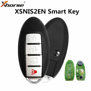 1/5/10 бр., Xhorse XSNIS2EN N. I. S Style 4 Бутона VVDI2 MINI Tool Max Pro е Универсален Интелигентни Ключ С Функция за Сближаване за Ключове от автомобил Nissan