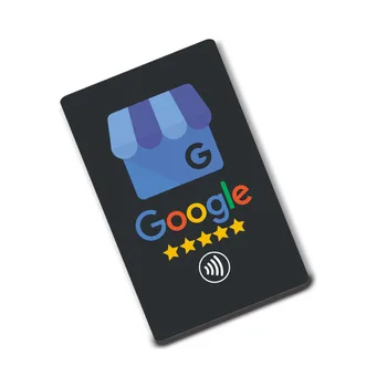 Безплатна доставка на 50 броя NFC-карта за преглед на Google визитка Лесен преглед на Google