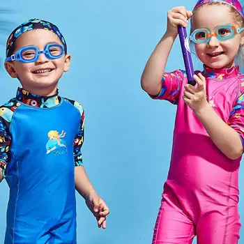 Плувни очила За момичета, Очила за плуване, Водоустойчив Фарове за Очила за плуване, Детски Басейн, Плаж, Подаръци за деца