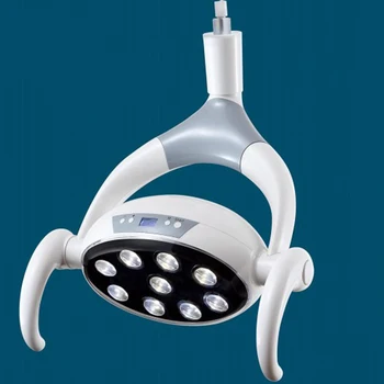 Одобрен CE 9 Led тръба 28 W Led стоматологичен лампа Стоматологичен лампа с двойна цветова температура за устната кухина KY-P106A