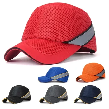 Безопасност на труда Предпазна каска бейзболна шапка с твърда вътрешна обвивка Стил на бейзболни шапки за работа В завода В магазин за Защита на главата по време на транспортирането