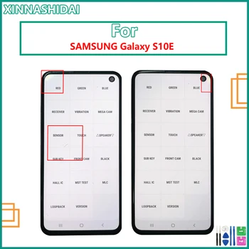 Доказан На Случайността AMOLED LCD дисплей За SAMSUNG Galaxy S10E G970F G970FD Дисплей S10e Lcd G9700 Сензорен Екран Дигитайзер В Събирането на