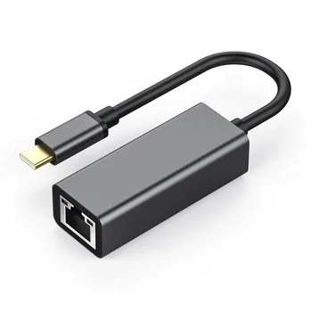 USB Адаптер C-Ethernet Type C До Порт Lan RJ-45 за MacBook Pro Samsung Galaxy S10/S9/Note 20 Мрежова карта USB C