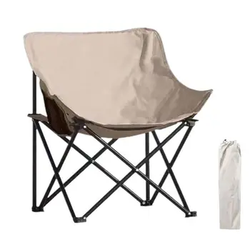 Лесен походный стол за възрастни, мек сгъваем стол за барбекю, улично обзавеждане, стол с ръчно колан, чанта за съхранение