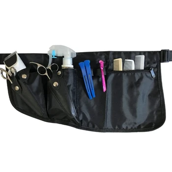 Многофункционална чанта за съхранение ножици за коса Голям и преносима поясная чанта за салонного и домашна употреба